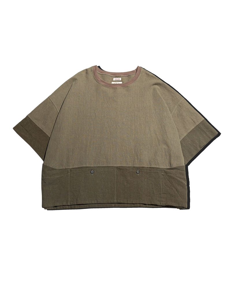 Oversize olive tee