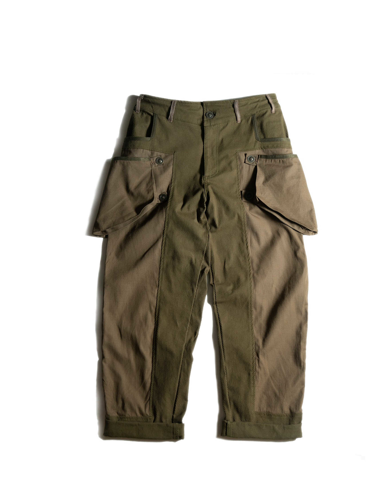可拆袋式worker pants