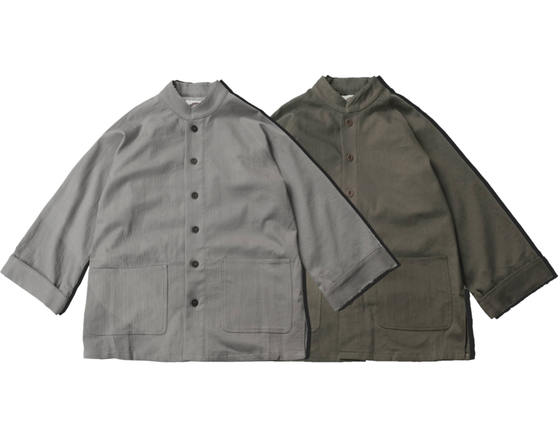 BLAZER WITH STAND-UP COLLAR