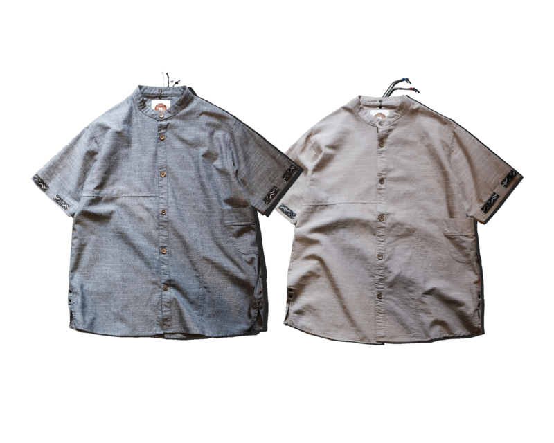 Ethnic patchwork shirt
